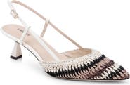 L'AGENCE Nantes Slingback Pointed Toe Pump