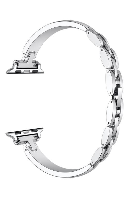Posh Tech Alexis Apple Watch® Bracelet Watchband In Silver
