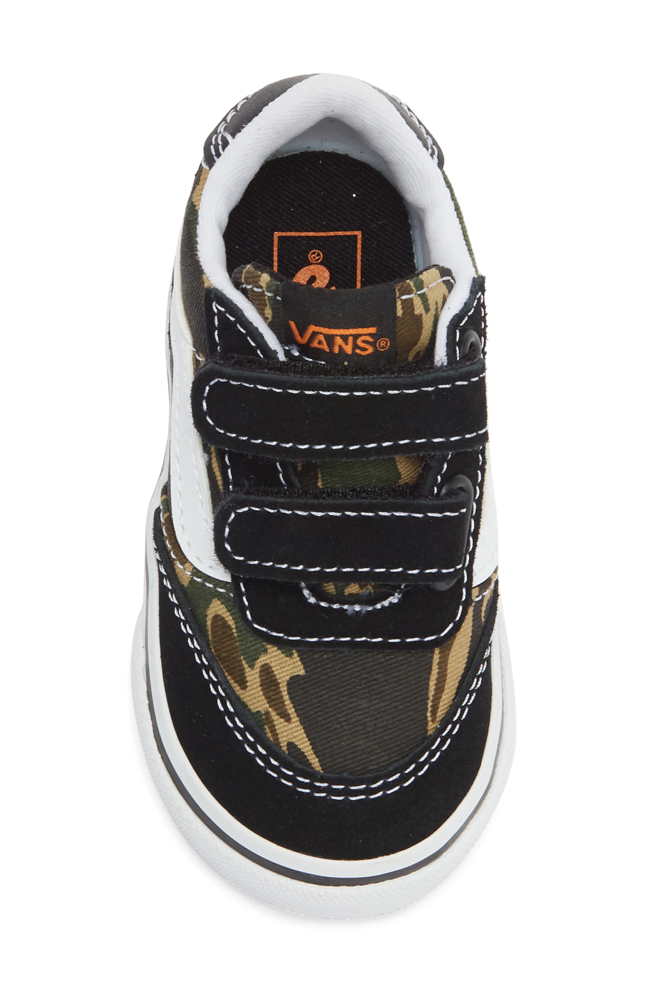 Kids' Brooklyn Sneaker, Alternate, color, CAMO BLACK