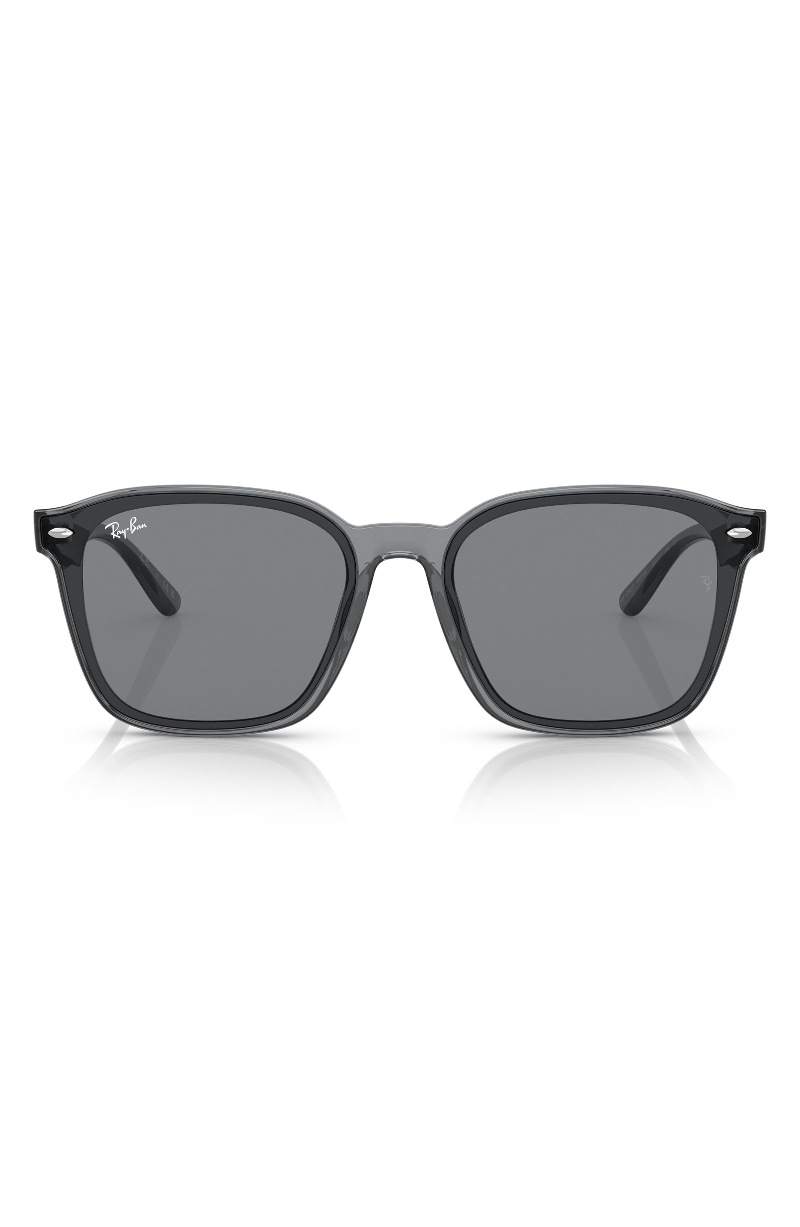 Ray Ban Ray-ban 66mm Square Sunglasses In Gray
