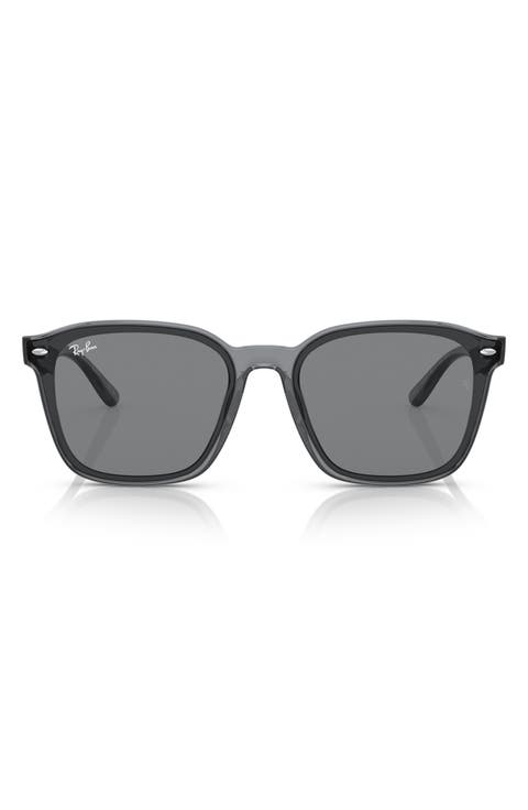 66mm Square Sunglasses