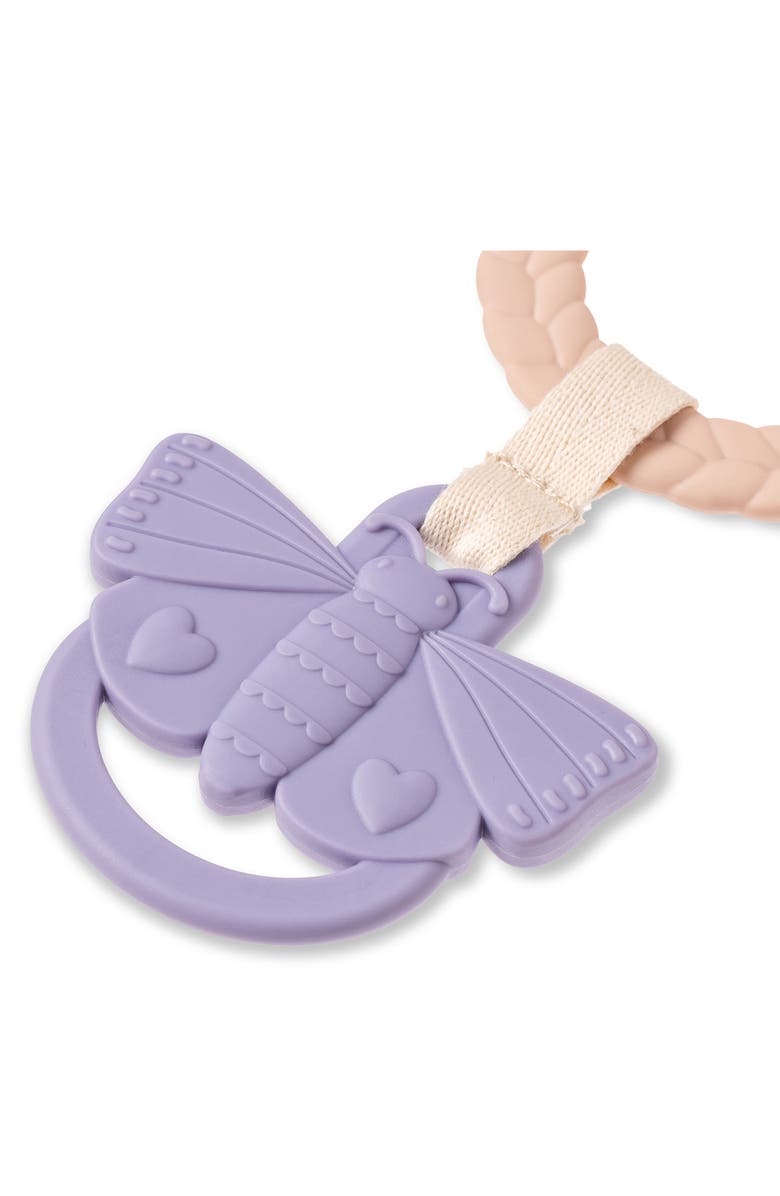 Itzy Ritzy Kids' Pastel Teether Busy Ring, Alternate, color, Pink