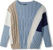Hatley Rumi Mixed Pattern Sweater