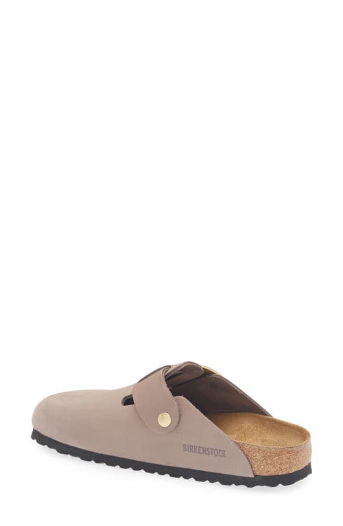 Birkenstock Boston Big Buckle Clog In Purple