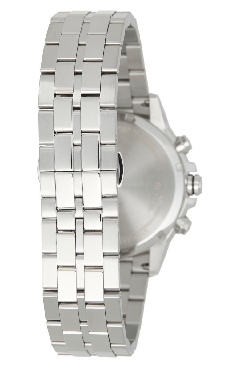 BULOVA Classic Chronograph Bracelet Watch, 45mm, Alternate, color, Silver