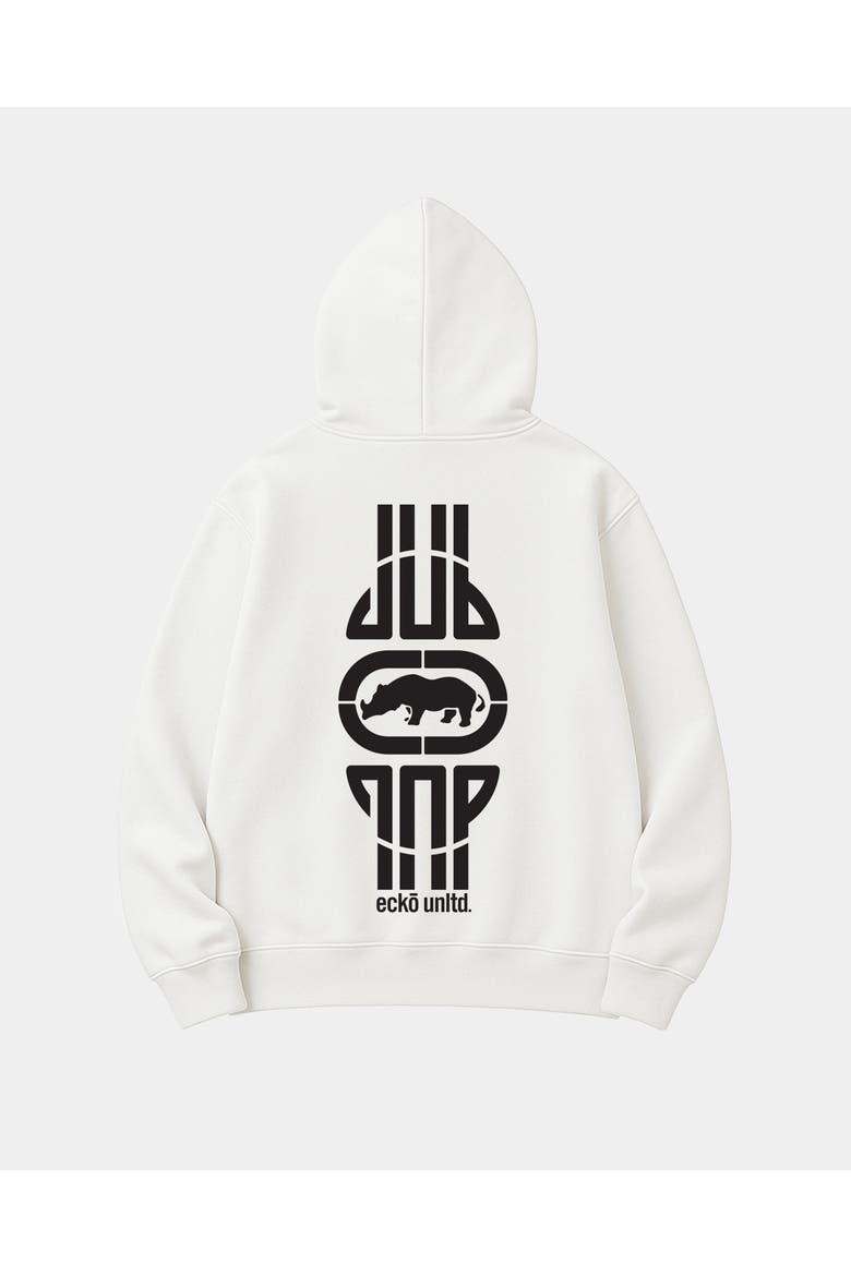 Three Point Hand Hoodie, Alternate, color, Off White