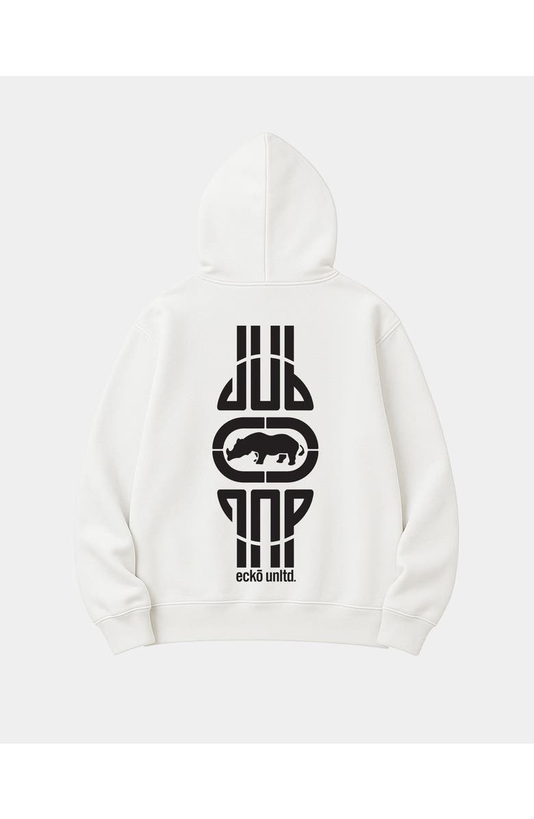 ECKO Three Point Hand Hoodie, Alternate, color, Off White