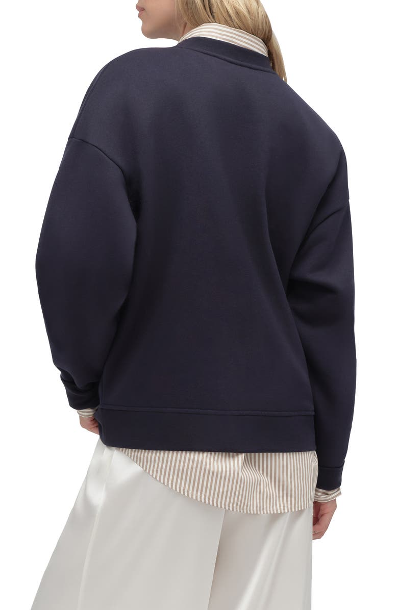 Favorite Daughter x 'Nobody Wants This' Crewneck Sweatshirt, Alternate, color, Navy