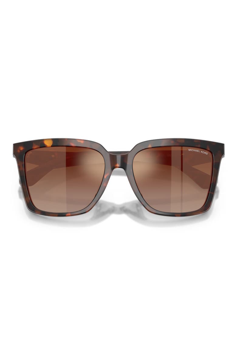 Menaggio 53mm Gradient Square Sunglasses, Alternate, color, LUGGAGE TORTOISE / BROWN RED