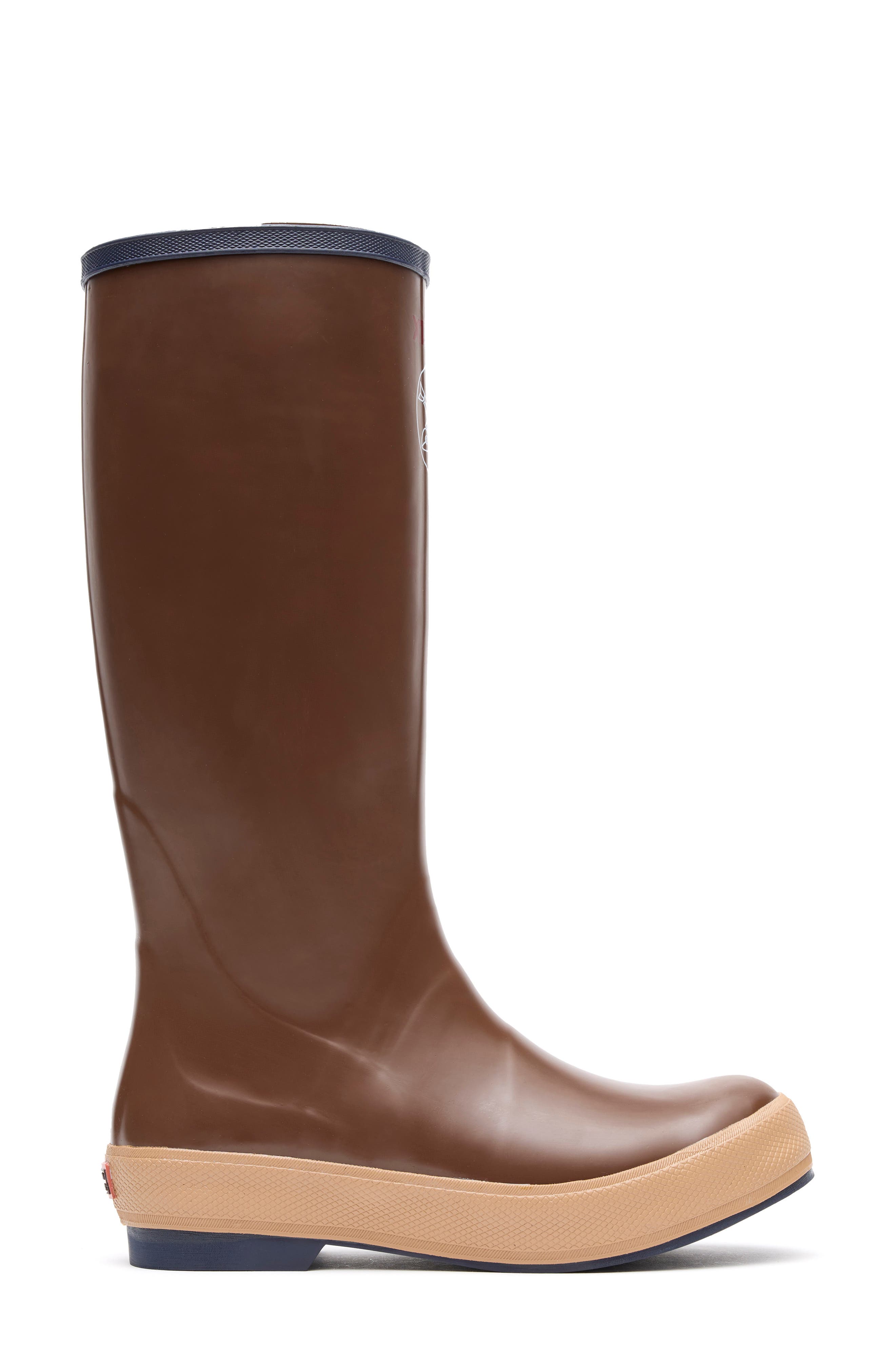 XTRATUF x Salmon Sisters 15-Inch Legacy Waterproof Boot, Alternate, color, Brown/Kelp/Oyster