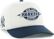 '47 Men's '47 Natural/Navy New York Yankees Frame Out Hitch Adjustable Hat