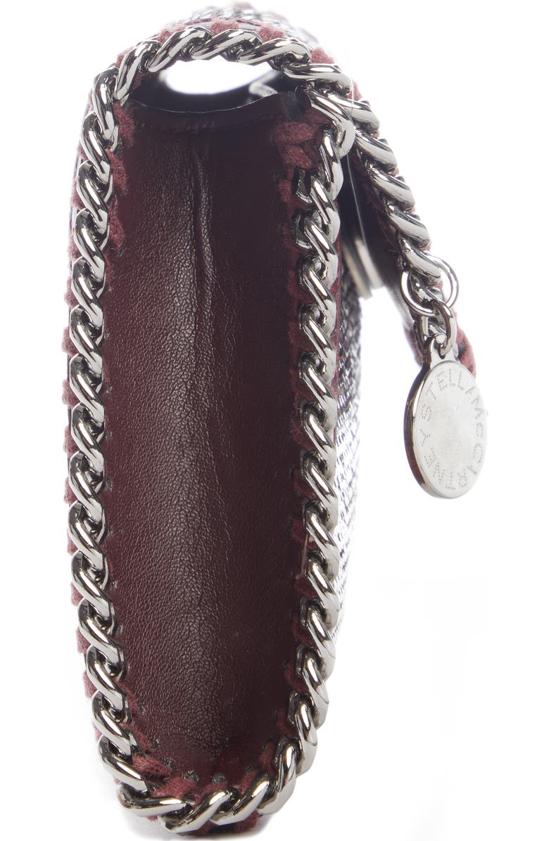 Stella McCartney Falabella Sequin Clutch, Alternate, color,