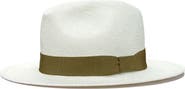 Lastelier Panama army green straw hat