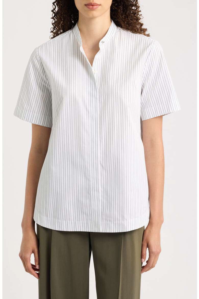 Boceta Cotton Shirt, Main, color, ARTIC ICE