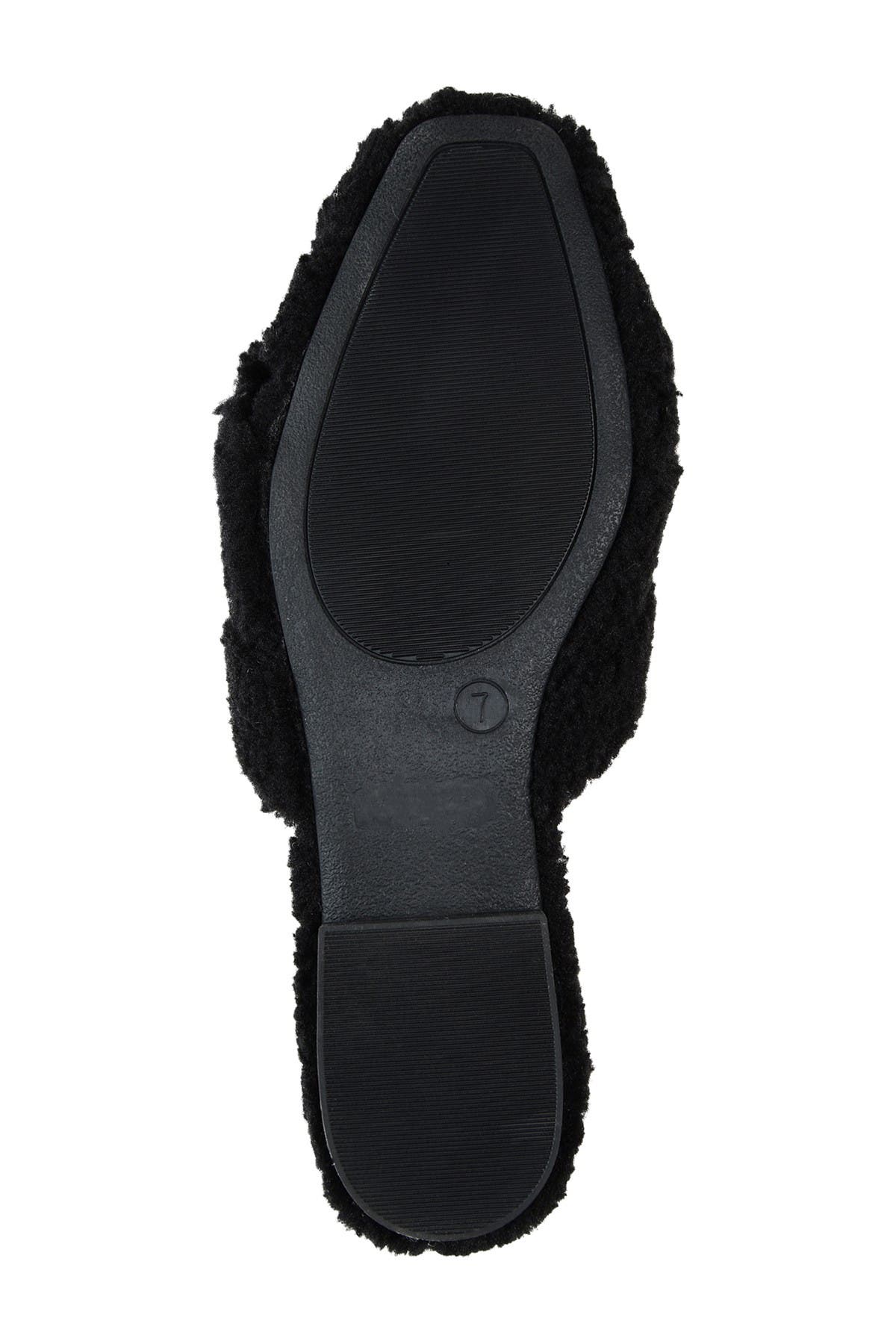 Journee Collection JOURNEE Sereena Faux Fur Slipper, Alternate, color, Black