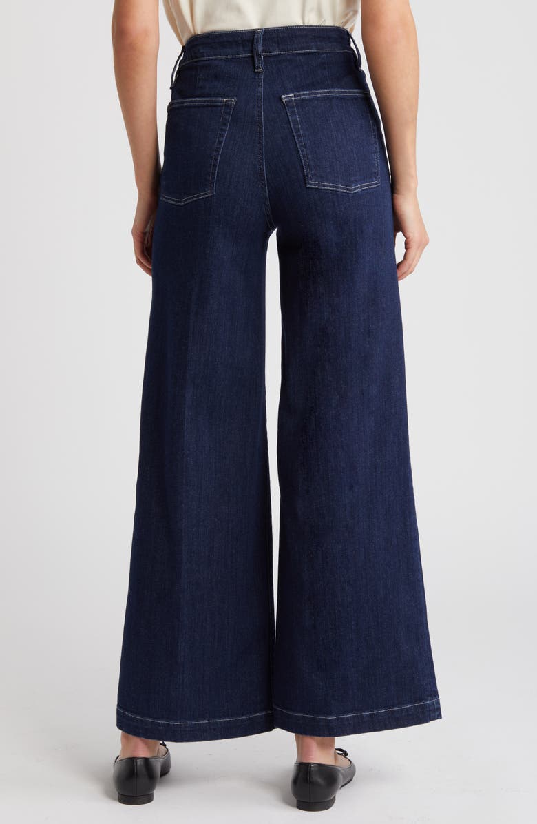 FRAME Francoise Wide Leg Jeans, Alternate, color, Virgo
