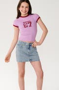 Rip Curl Kids' Surf 97 Graphic Fitted Ringer Tee