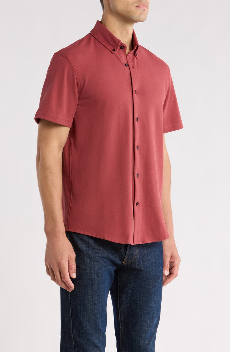 AG Rogan Linen Snap-Up Western Shirt, Alternate, color, Heritage Adobe Clay