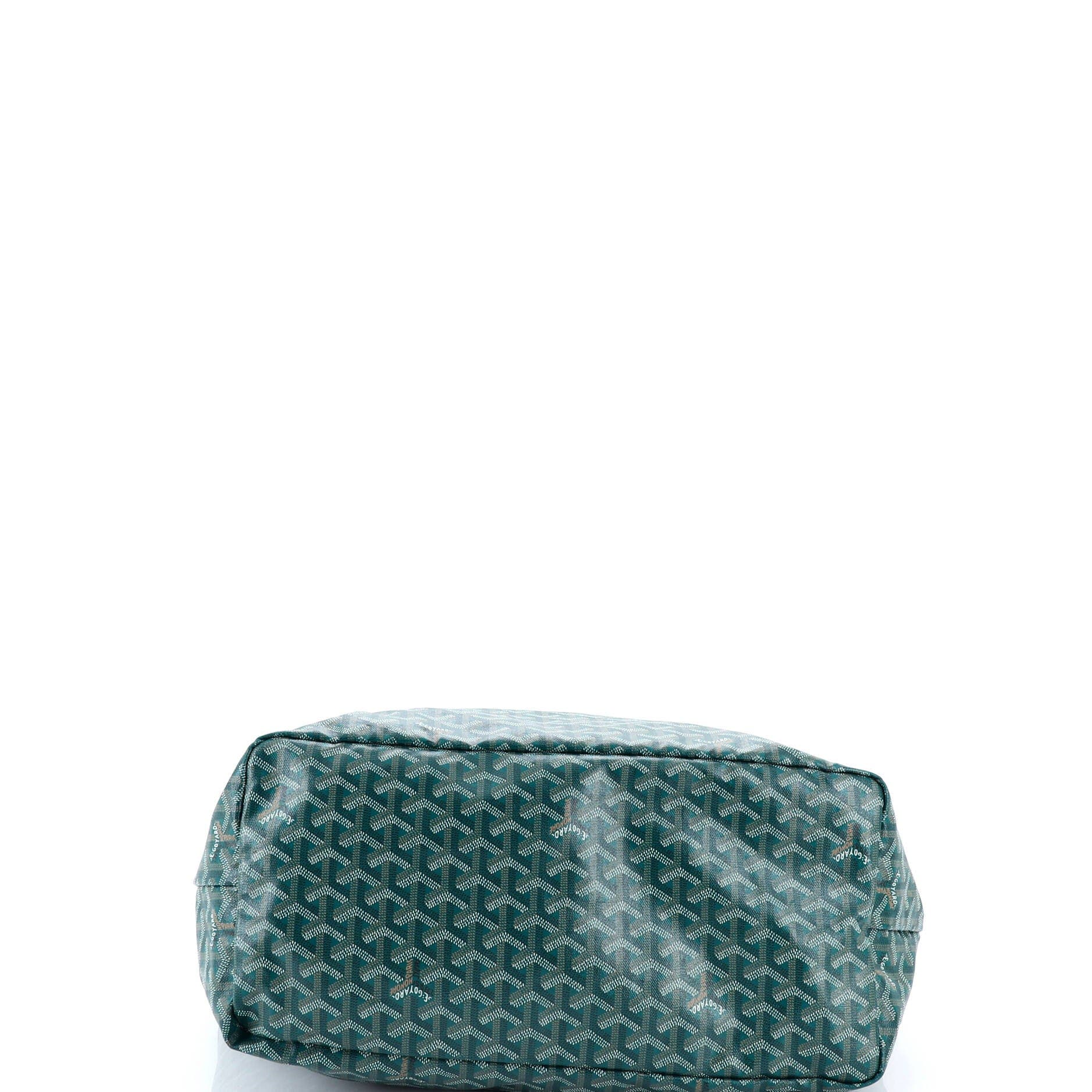 Pre-Owned Goyard Saint Louis Tote Coated Canvas GM, Alternate, color, Green