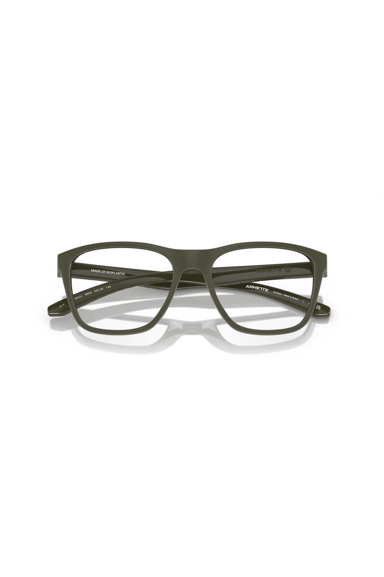 54mm Square optical glasses, Alternate, color, Green