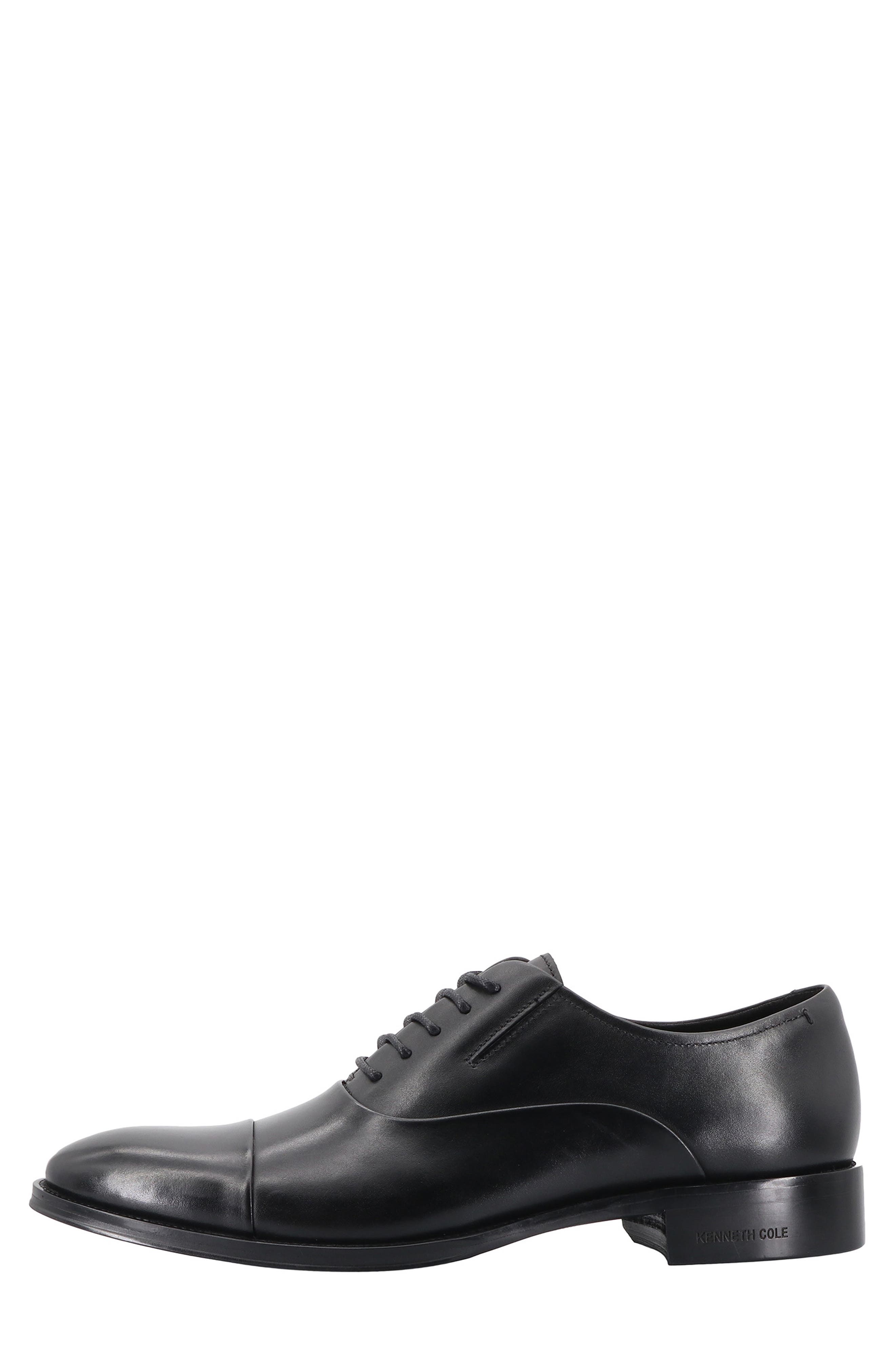 Kenneth Cole New York Tully Cap Toe Oxford, Alternate, color, Black
