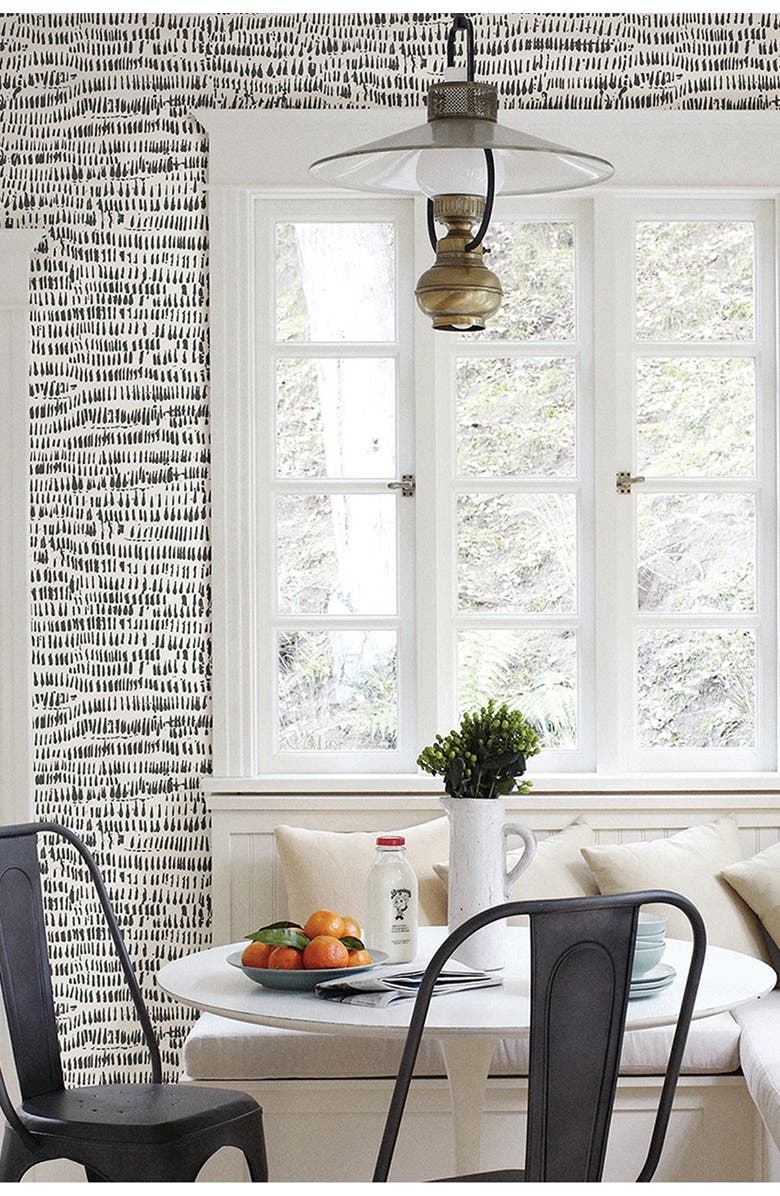 Wallpops Kylver Peel and Stick Wallpaper, Alternate, color, Grey