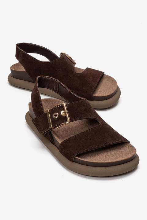 Jalven Leather Sandal