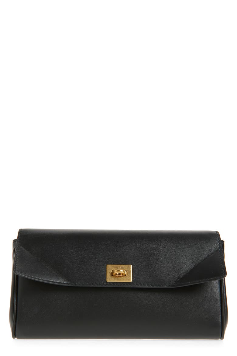 Rodeo Leather Continental Wallet, Main, color, 1000 BLACK
