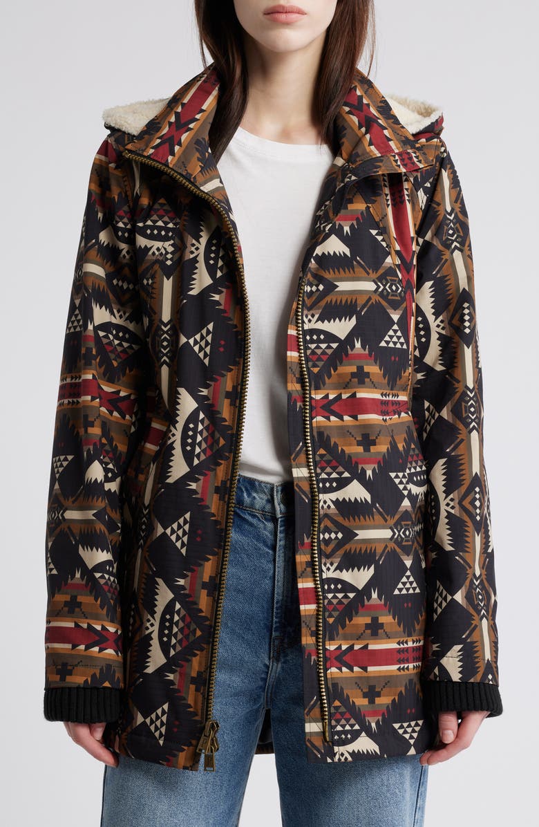 Pendleton Redwood Insulate Ripstop Parka, Alternate, color, 