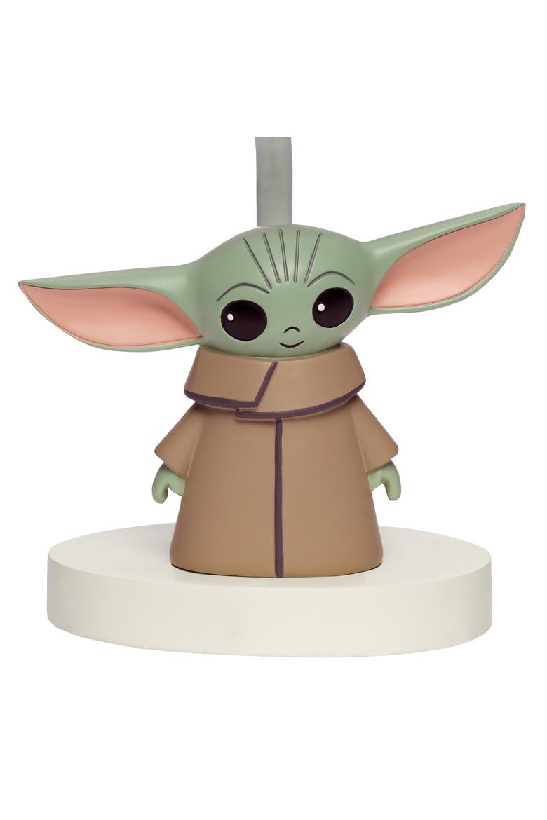 Star Wars The Child/Baby Yoda Nursery Lamp with Shade and Bulb, Alternate, color, Multicolor