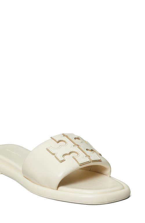 Tory Burch Double-t Leather Sport Slide Sandal
