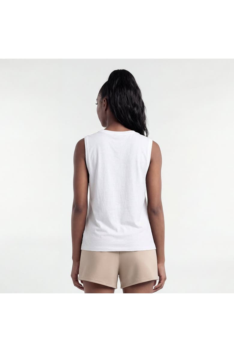 Women's Champion  White Detroit Lions Muscle Tank Top, Alternate, color, White