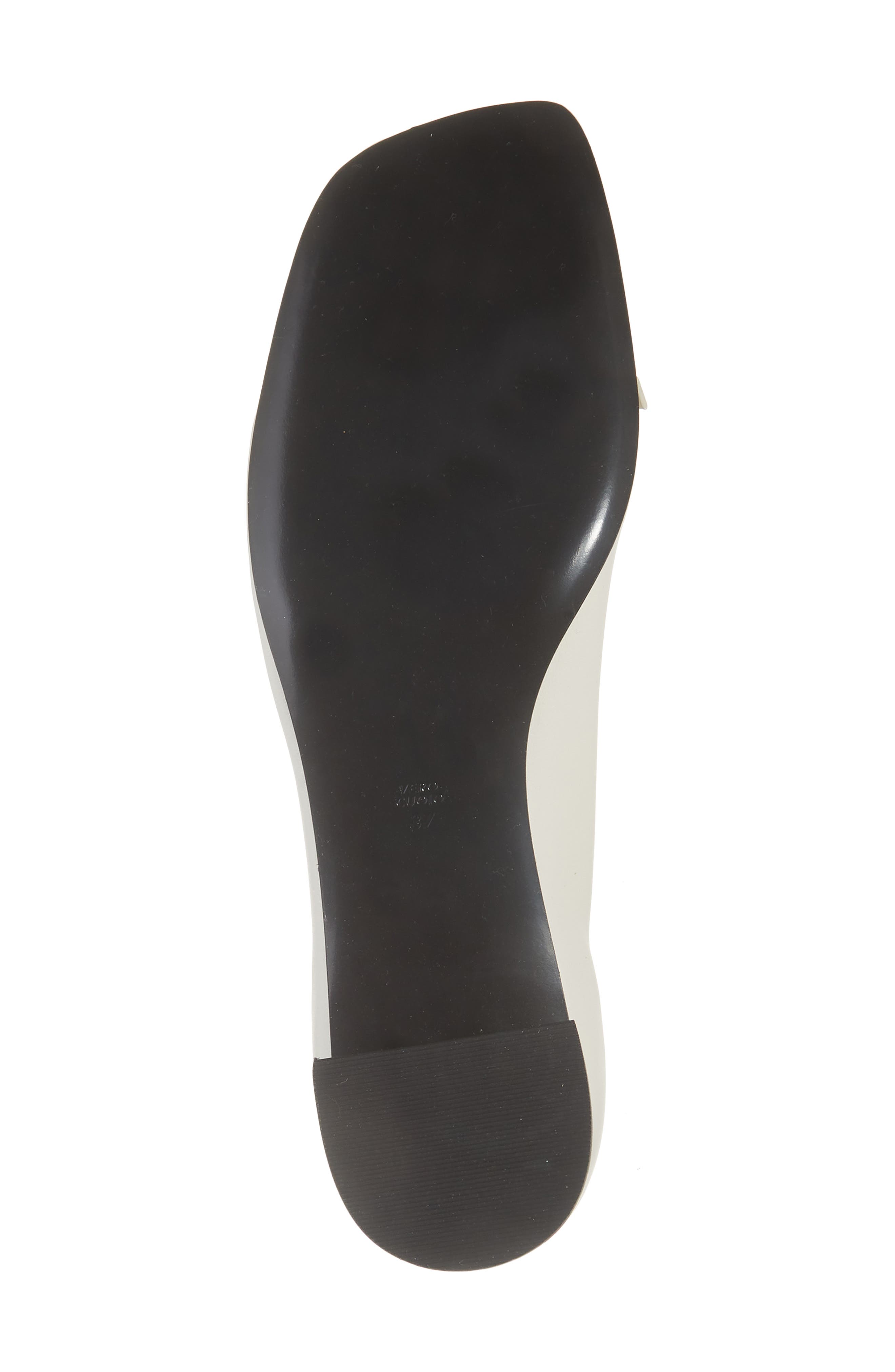 3.1 Phillip Lim Block Heel Ballerina Pump, Alternate, color, Antique White