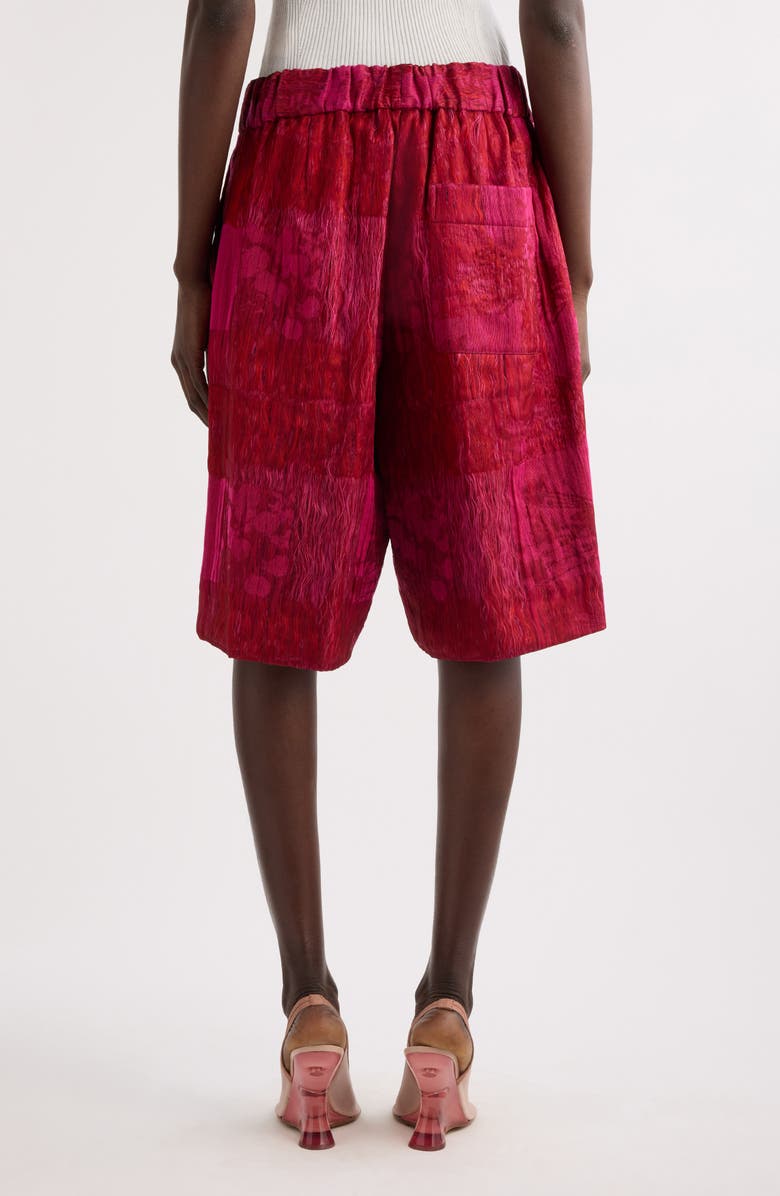 Dries Van Noten Pomy Jacquard Shorts, Alternate, color, 