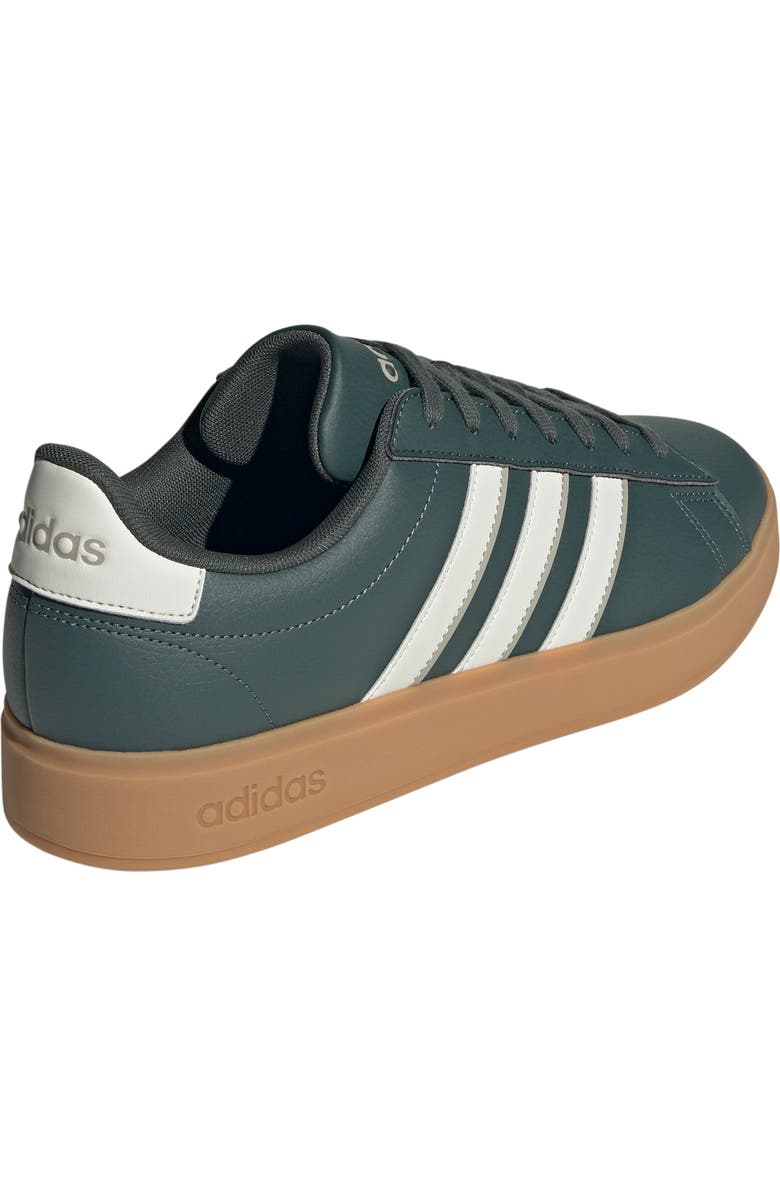 adidas Grand Court Cloudfoam Comfort Sneaker, Alternate, color, Ivy/ Orbit Grey/ Putty Beige