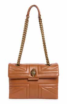 Kurt Geiger London Union Jack Leather Crossbody Bag