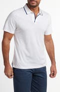 David Donahue Hemingway Cotton & Silk Polo