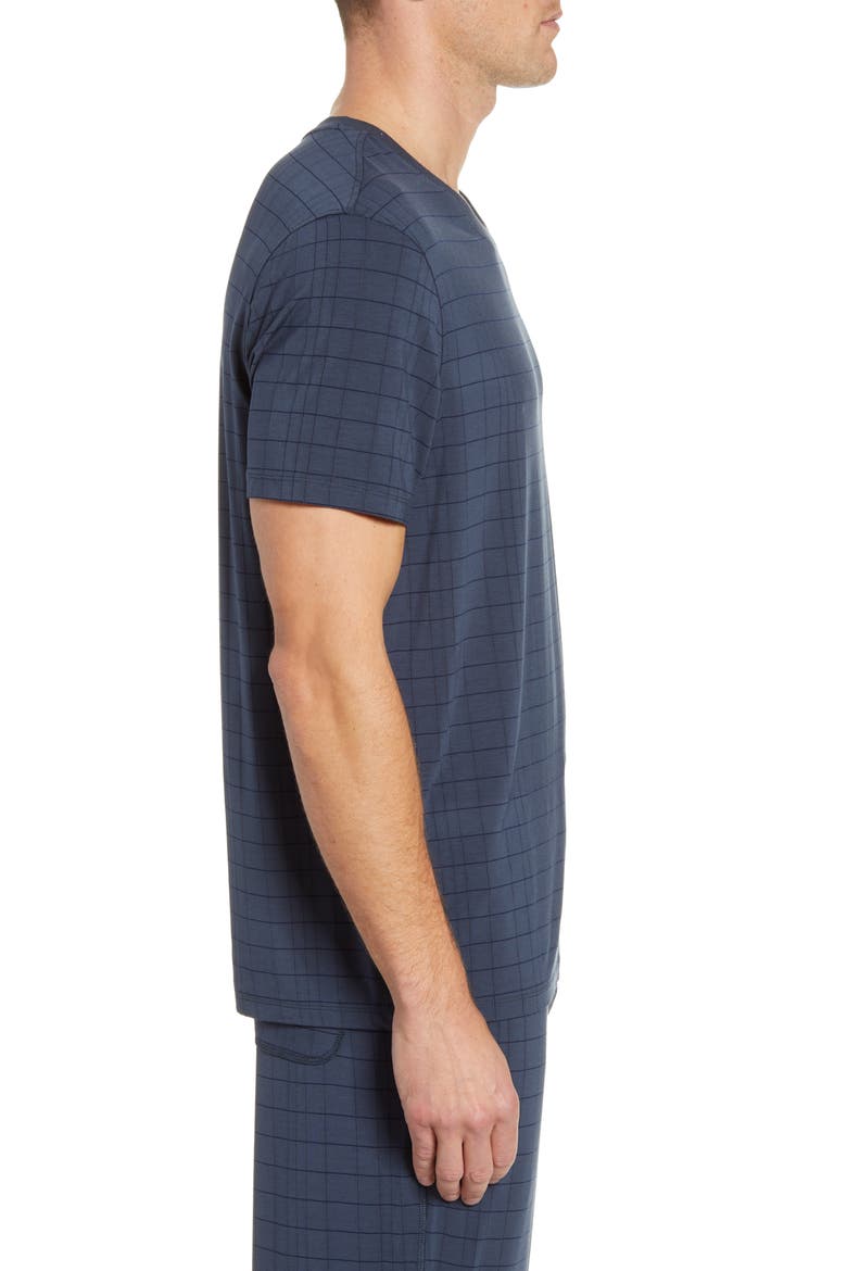 Modal Blend Crewneck T-Shirt, Alternate, color, PRUSSIAN BLUE