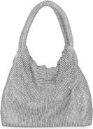 Jessica McClintock Jupiter Rhinestone Mesh Clutch