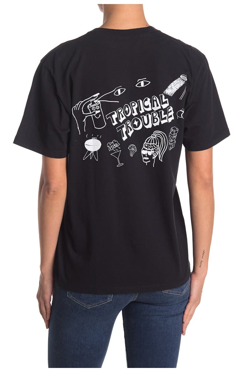 Obey Tropical Trouble 2 T-Shirt, Main, color, 