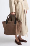 VeeCollective Medium Essence Mink Trench Tote