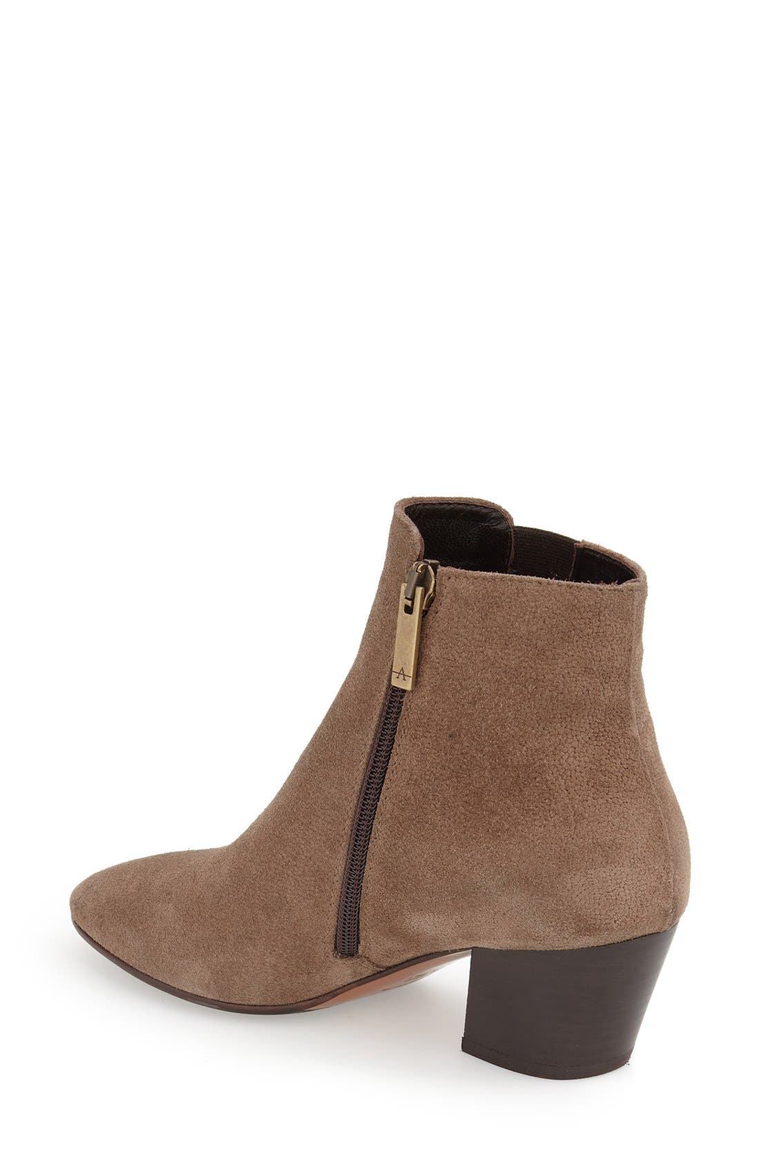 Aquatalia Faylynn Weatherproof Suede Bootie, Alternate, color, 