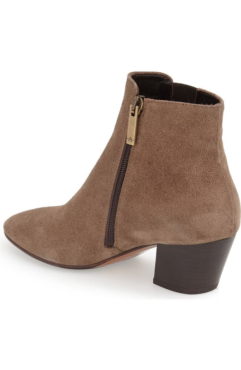 Aquatalia Faylynn Weatherproof Suede Bootie, Alternate, color,