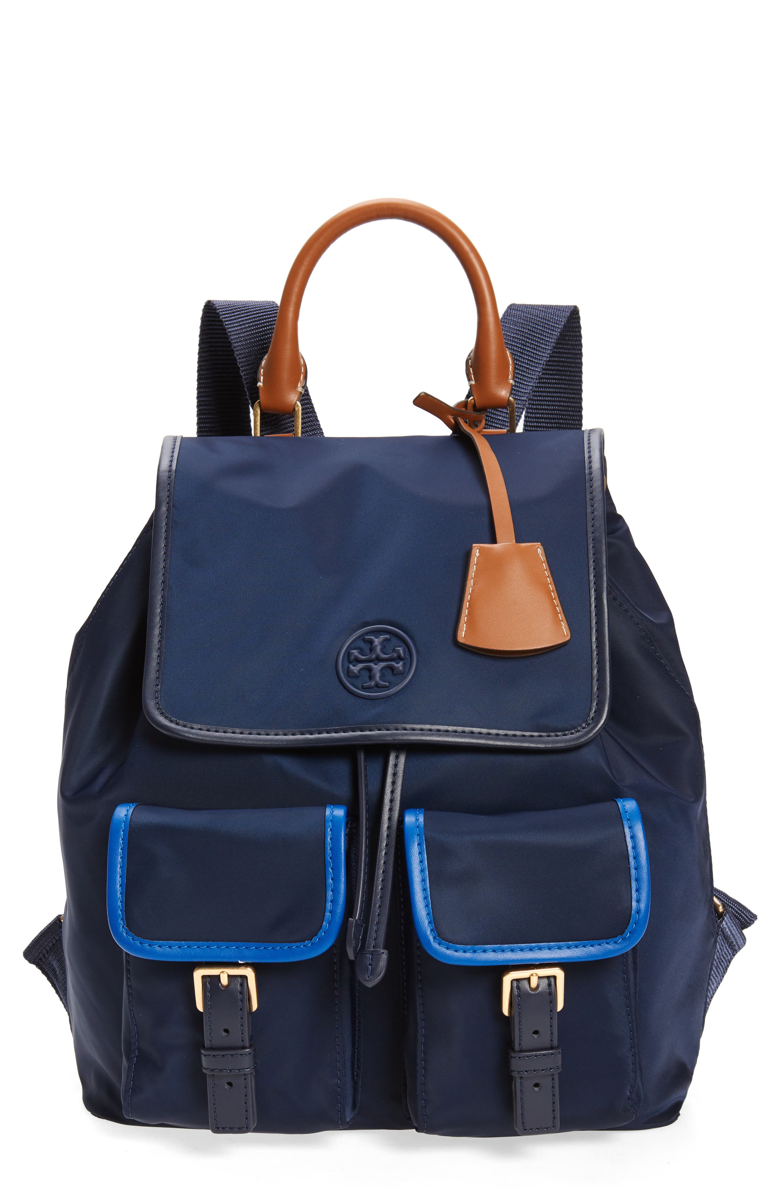 Tory Burch Perry Nylon Backpack, Main, color, 