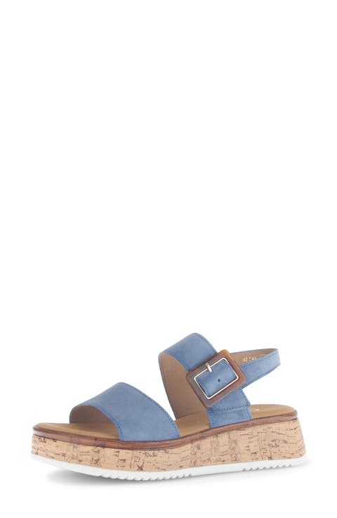 Slingback Wedge Sandal (Women)