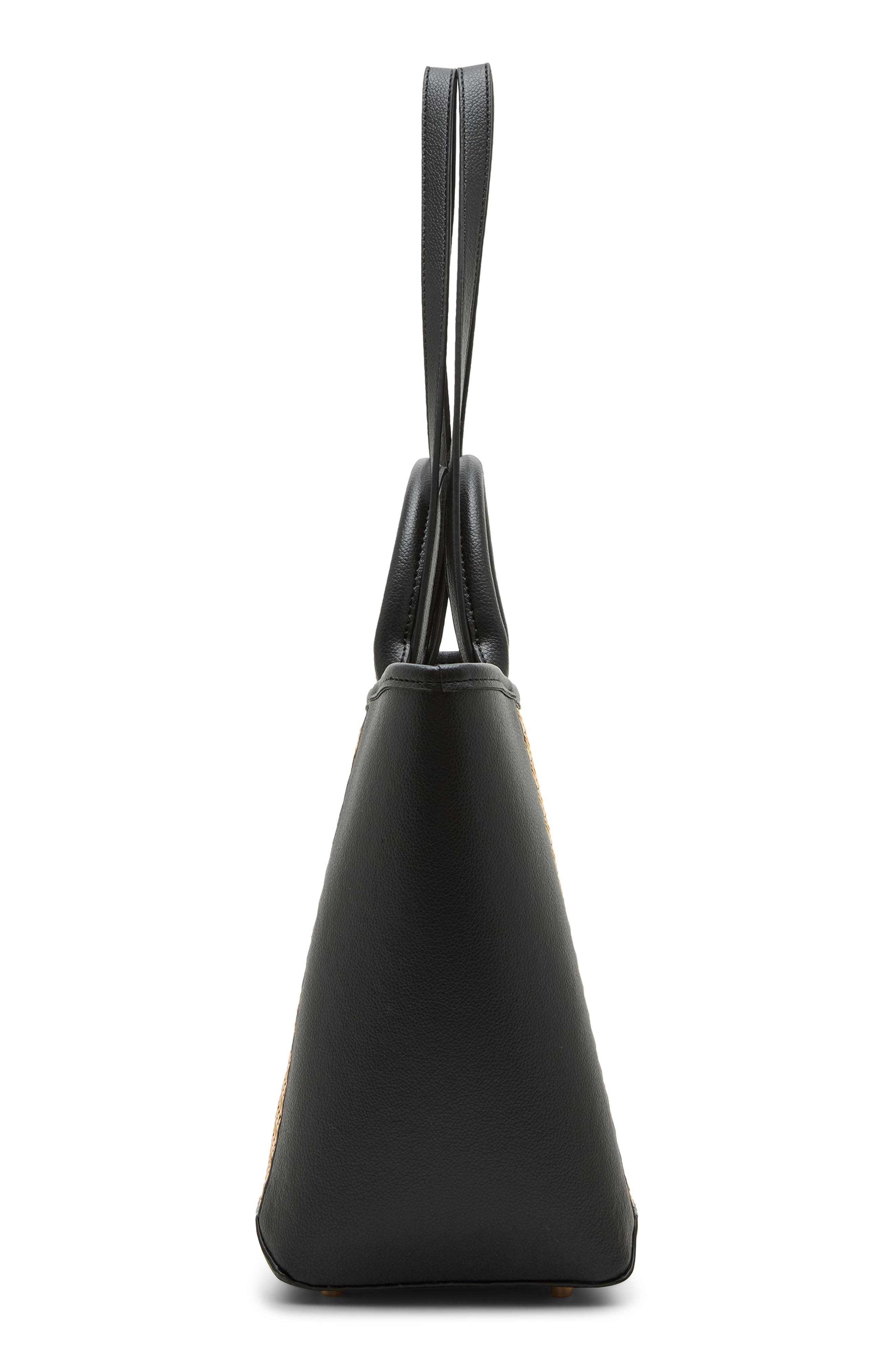 Anne Klein Cane Medium Tote Bag, Alternate, color, 