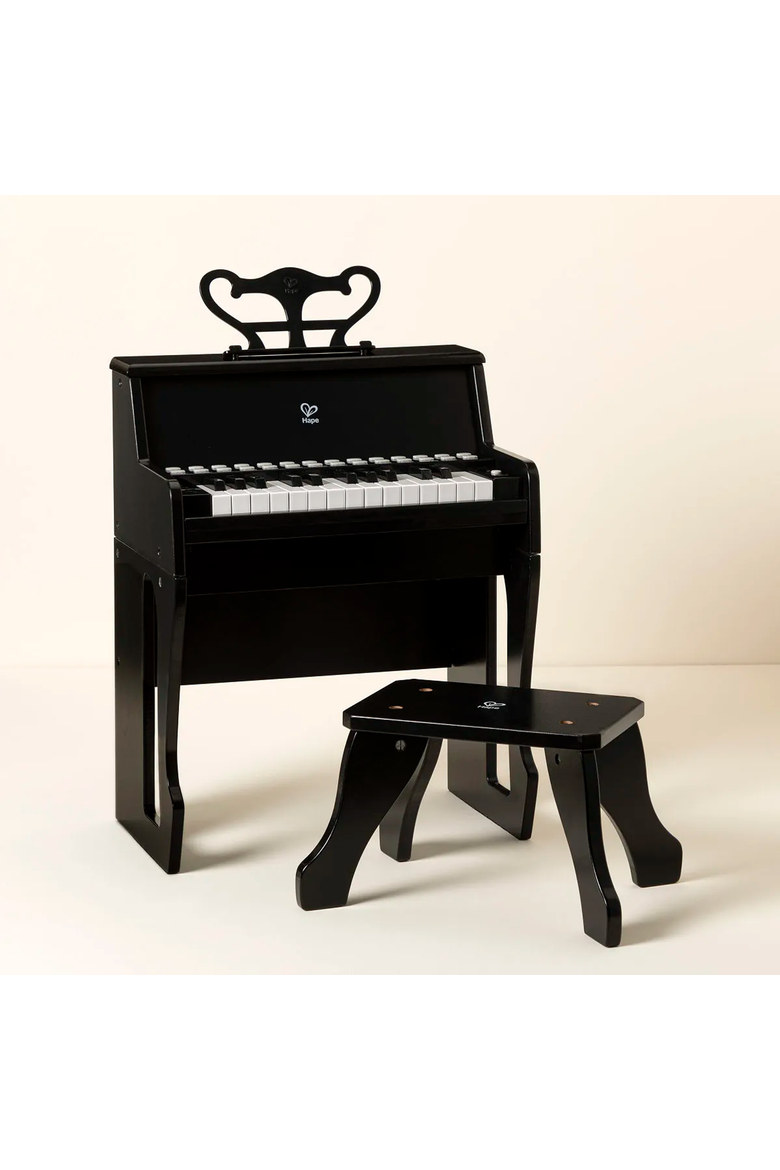 Learn with Lights Piano by Hape Toys, Main, color, Black
