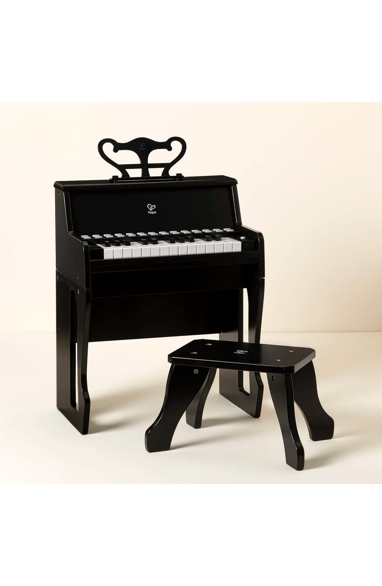 Uncommon Goods Learn with Lights Piano by Hape Toys, Main, color, Black