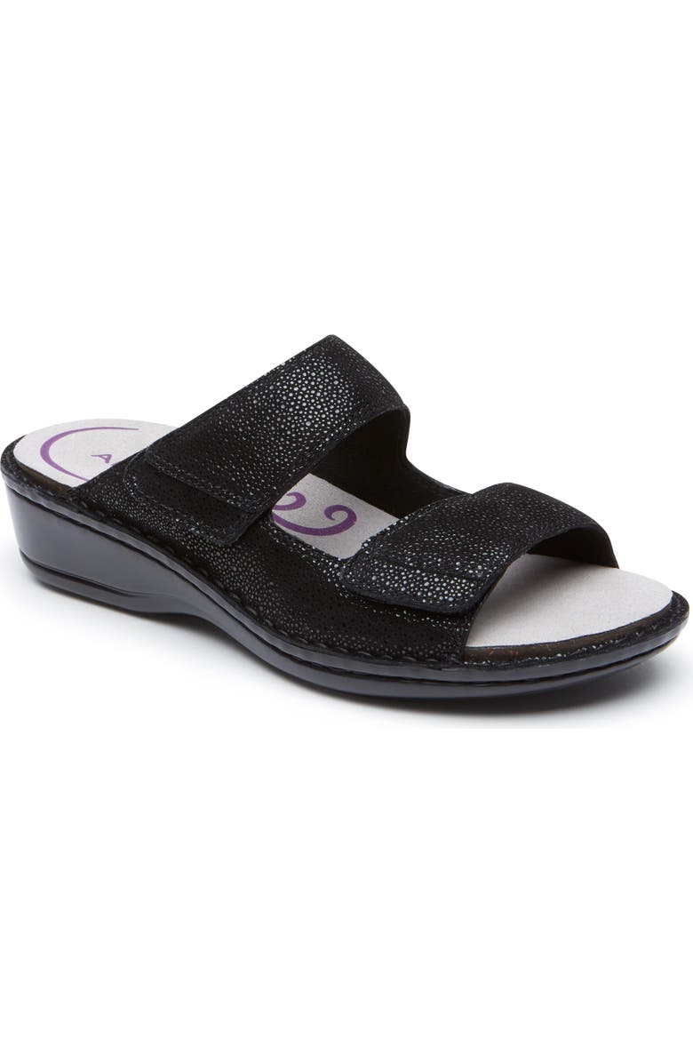 Aravon Cambridge Two Strap Slide Sandal, Main, color,