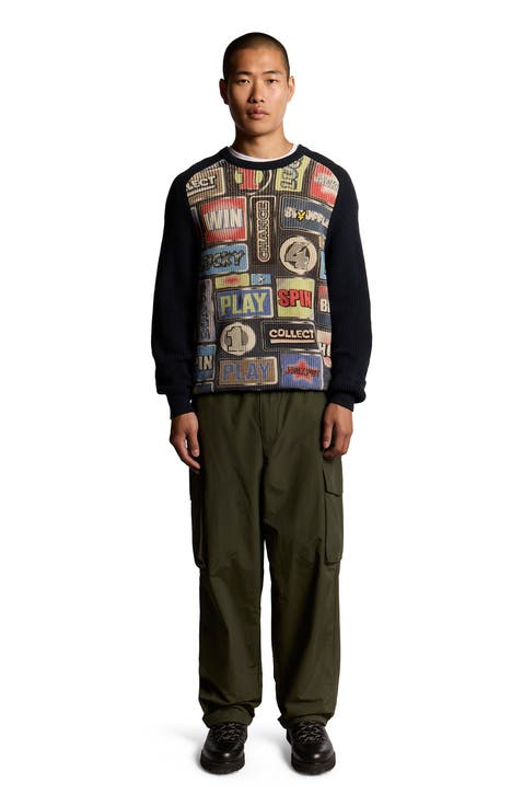 Fruit Machine Graphic Crew Neck Sweater
